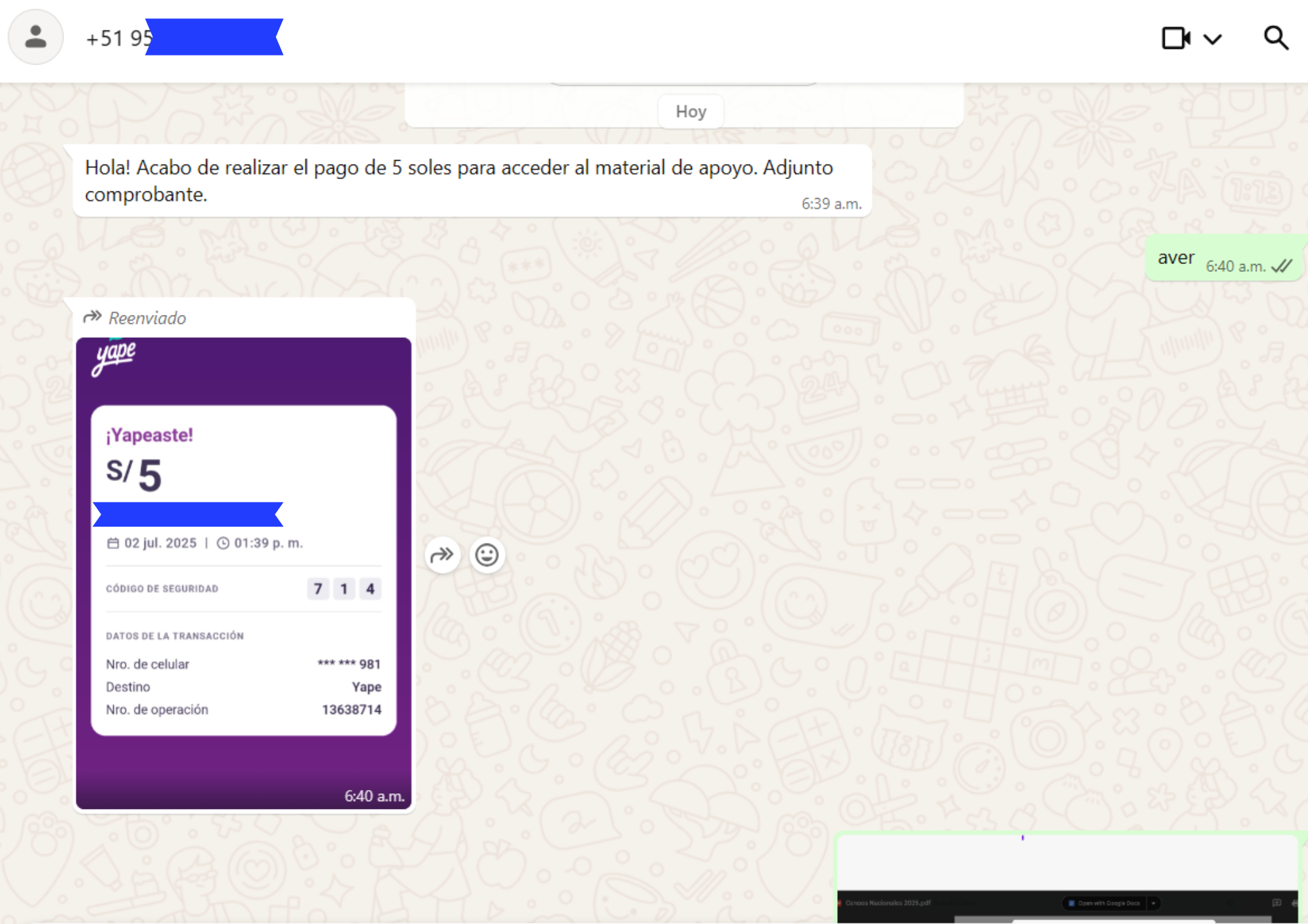 Reseña de Estudiante 2
